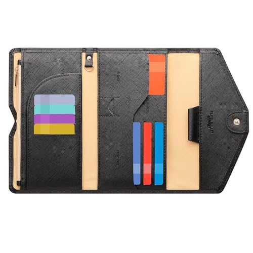 GUSTAVE PU Passport Cover Leather Passport Wallet, RFID Blocking, Multi-Slot Bifold Organizer, Designed For Safe & Stylish Travel With Spacious Compartments For Cards, Cash & ID Passport Wallet GUSTAVE PU Passport Cover Leather Passport Wallet, RFID Blocking, Multi-Slot Bifold Organizer, Designed For Safe & Stylish Travel With Spacious Compartments For Cards, Cash & ID Passport Wallet